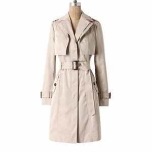 Anthropologie Cartonnier Trench with Orange Liner